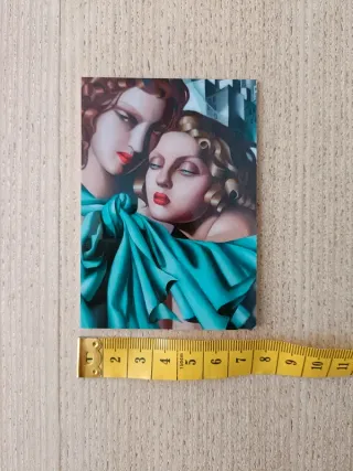 Imán "Les jeunes filles" Tamara de Lempicka. Nuevo