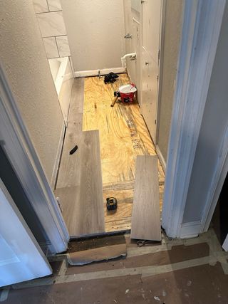 instalación de pisos