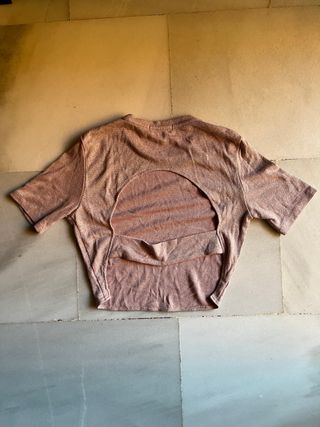 Cropped Bershka Rosa Talla S