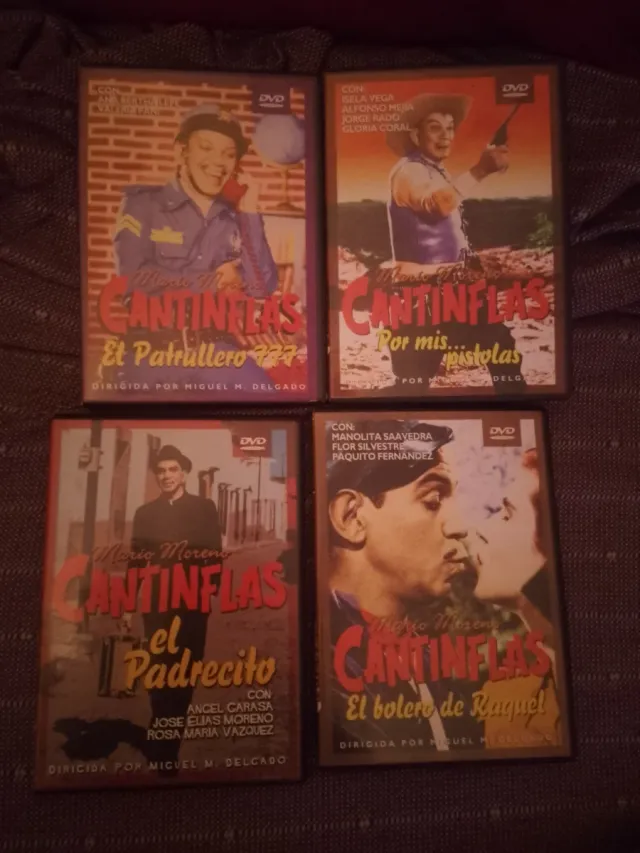 Lote 4 Películas DVD Cantinflas