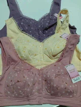 Set 3 Sujetadores Mu Jiting 105C