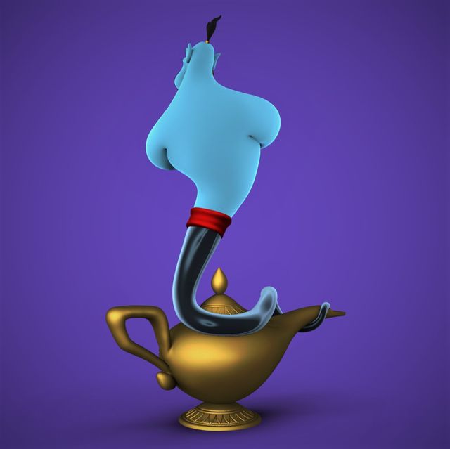 Figura Genio de la Lámpara