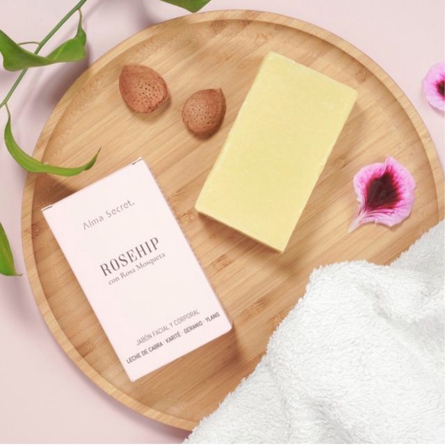 Jabón Rosa Mosqueta y Karité Alma Secret
