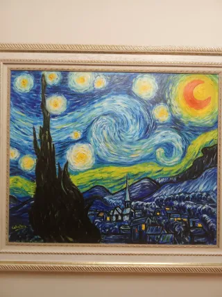 Reproducciones cuadros famosos.