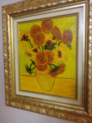 Reproducciones cuadros famosos.