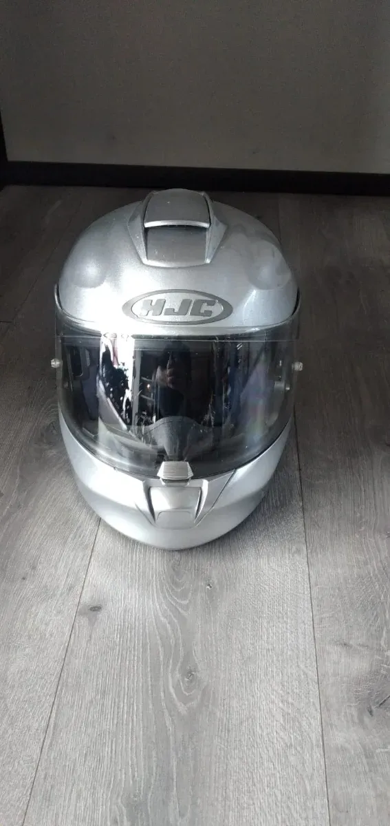 Casco Moto HJC Argento