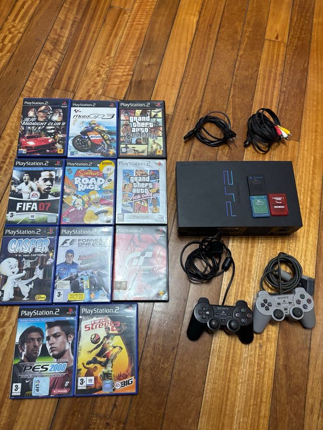 Console PlayStation 2 + 11 giochi