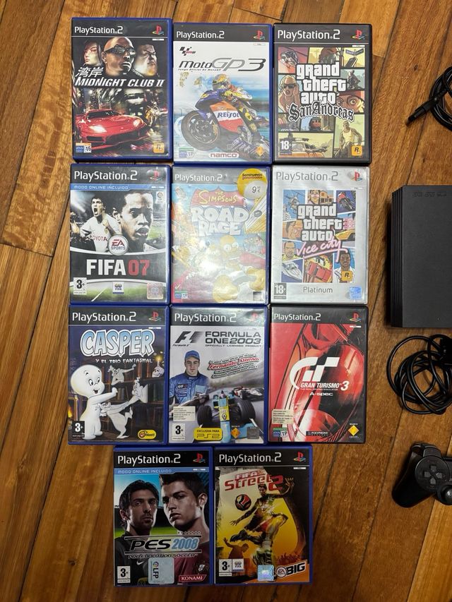 Console PlayStation 2 + 11 giochi