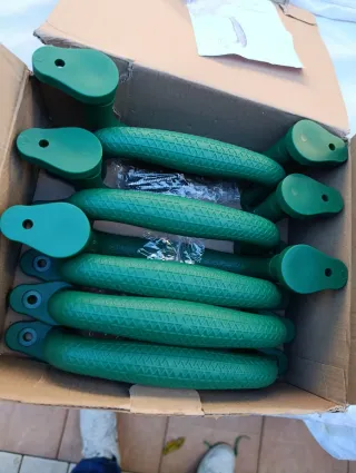 Set 8 Maniglie Sicurezza Verdi 30,5 cm