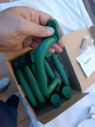 Set 8 Maniglie Sicurezza Verdi 30,5 cm