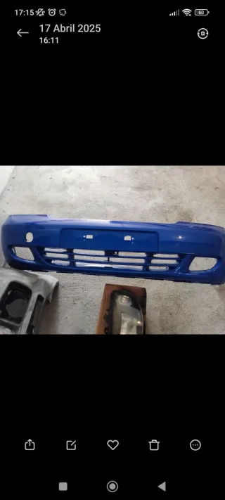 Parachoques Opel Astra Bertone Turbo