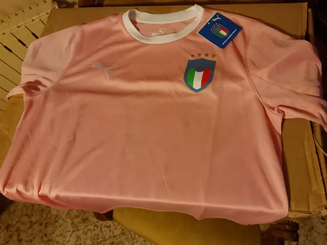 Maglia Italia Puma Rosa