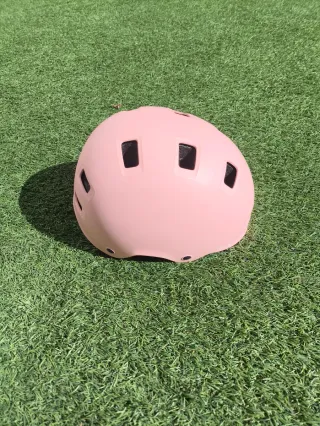 Casco rosa Oxelo niña 8-11 años