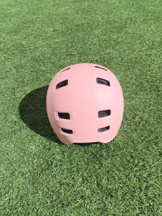 Casco rosa Oxelo niña 8-11 años