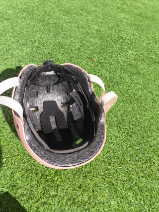 Casco rosa Oxelo niña 8-11 años