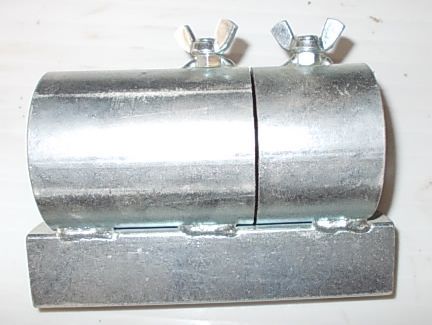 Abrazadera para kart