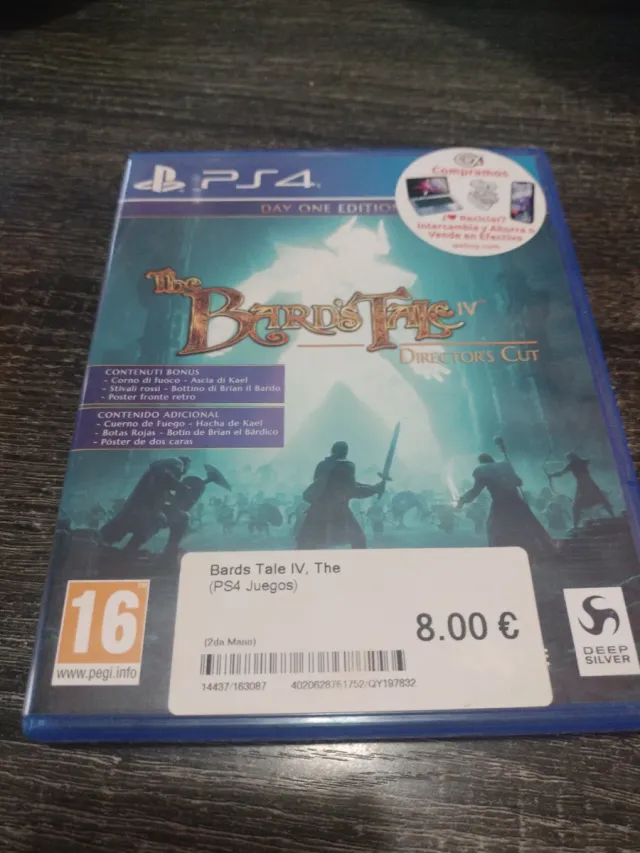 The Bard's Tale IV: Director's Cut PS4
