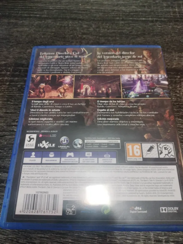 The Bard's Tale IV: Director's Cut PS4