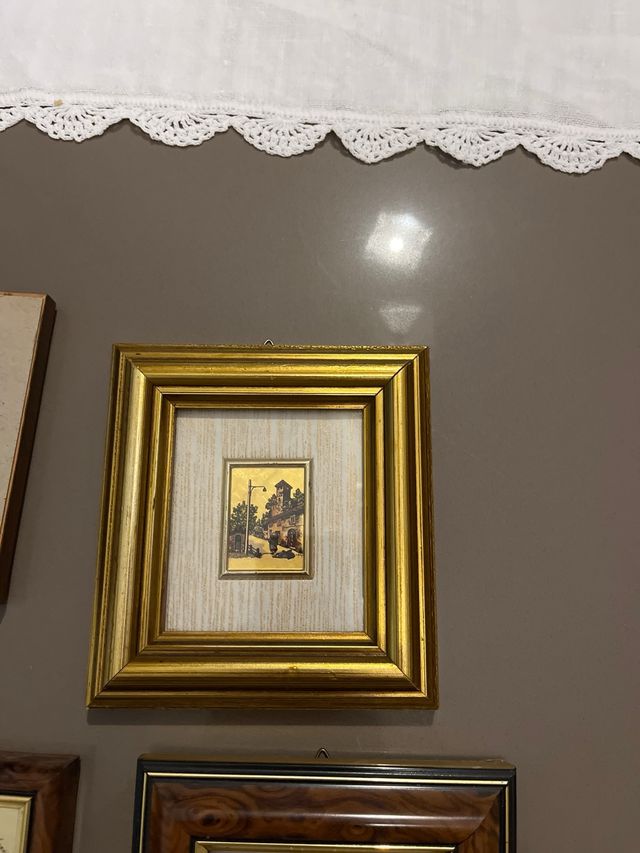 4 Quadretti Serie Oro