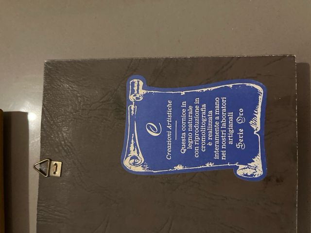 4 Quadretti Serie Oro