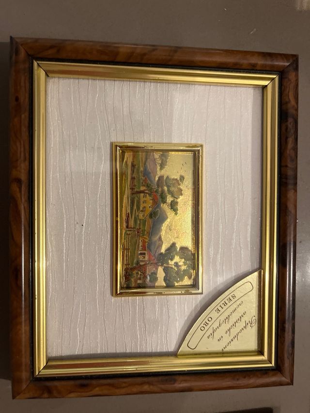 4 Quadretti Serie Oro