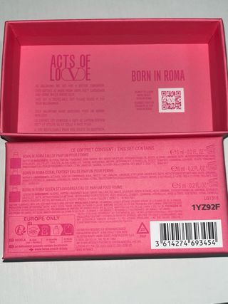 Set Miniature Valentino Born In Roma