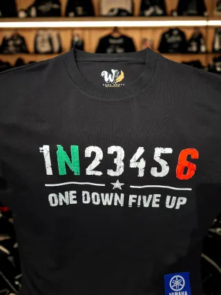 Camiseta Yamaha VR46 One Down Five Up