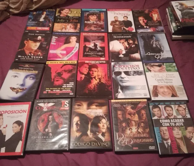 Lote 20 Películas DVD Acción, Comedia, Drama