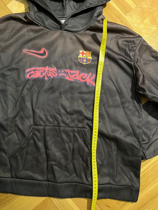 Sudadera Fina FC Barcelona x Cactus Jack Talla L
