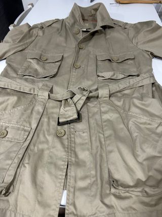 Chaqueta Beretta Beige Talla M, tipo africana