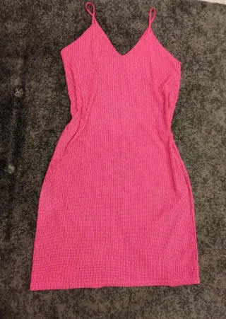Vestido Zara Rosa Talla L