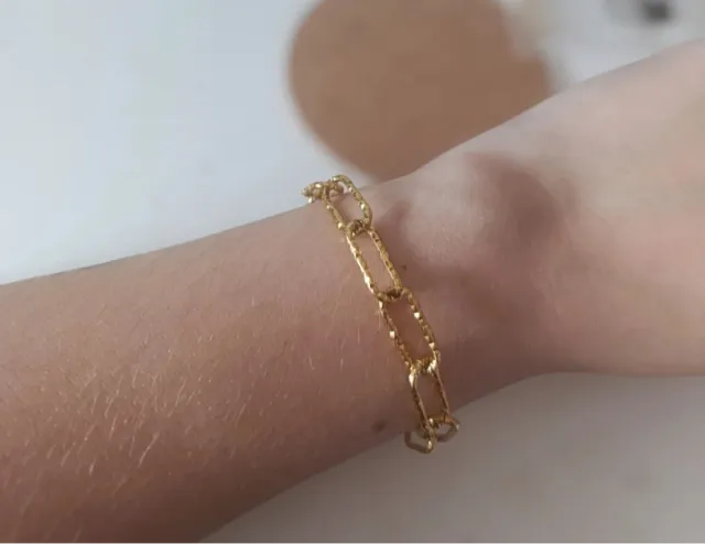 Pulsera Acero Dorado