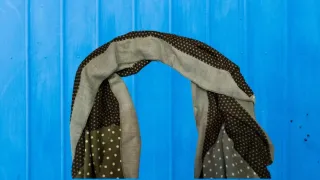 Sciarpa Foulard a Pois Leggera n.3