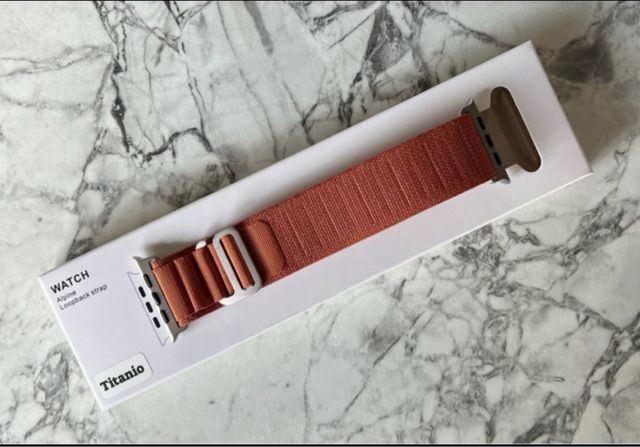 Cinturino in terracotta Loop Alpine Apple Watch Ultra 3