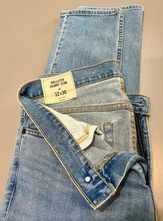Jeans uomo Hollister blu