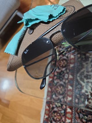 Occhiali da sole Ray-Ban neri General blaze