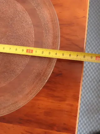 Plato y rejilla microondas