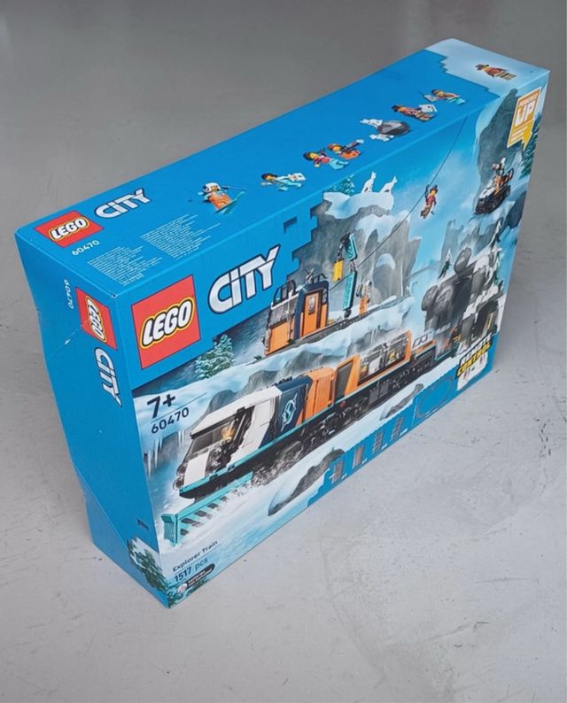 LEGO City Treno Esploratori Artico 60470 Nuovo