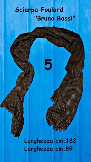 Sciarpa Foulard Bruno Bassi