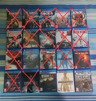 Videojuegos PS4 (parte 1)