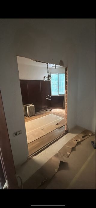 carpintería a media,puertas,muebles, rodapié suelo