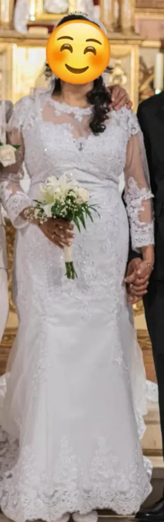 Vestido de Novia Talla XL