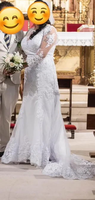 Vestido de Novia Talla XL