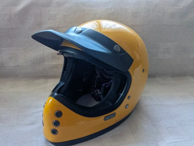 Casco HJC Vintage Rally Amarillo (L)