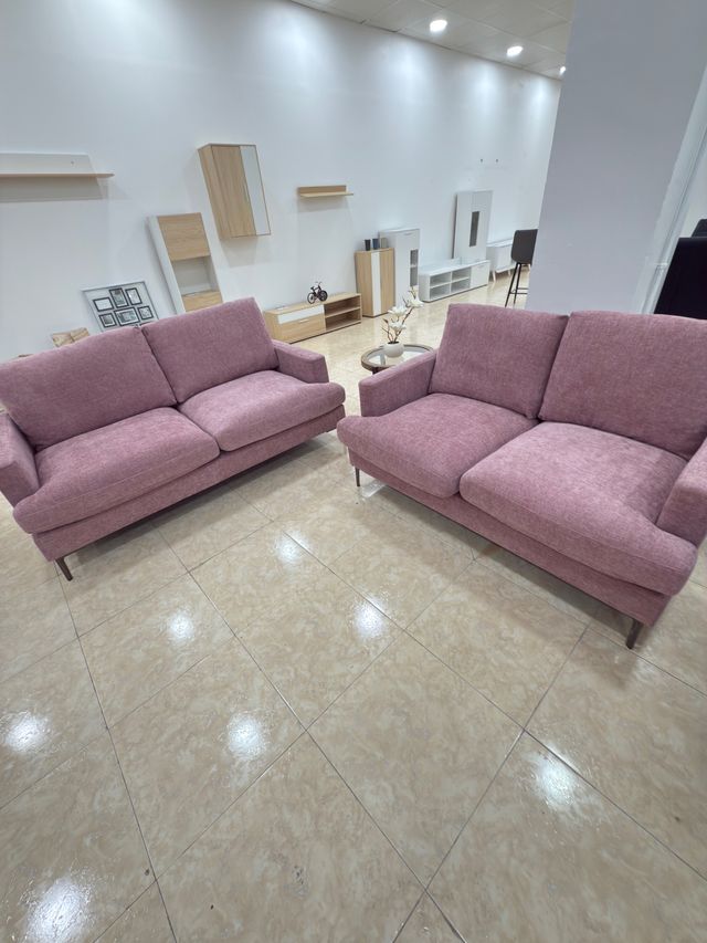 Sofá 3+2 plazas tela