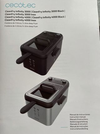 Cecotec Cleanfry Infinity 3000 Freidora