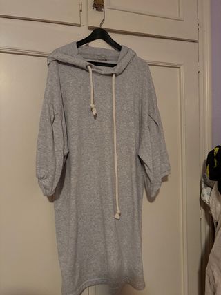 Vestido Sudadera Gris
