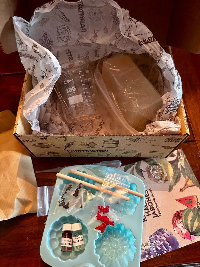 Kit para hacer jabones Farmtastico