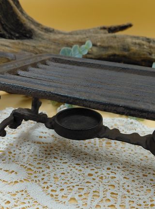 Scaldavivande in metallo stile vintage