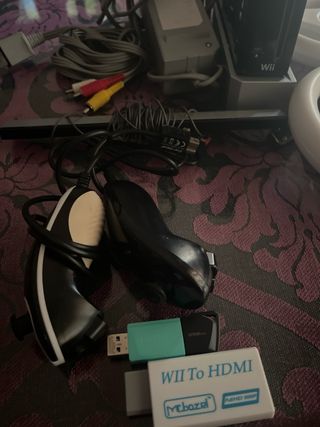 Nintendo Wii con accesorios
